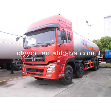 Dongfeng Kingland 8X4 camion de transport de GPL